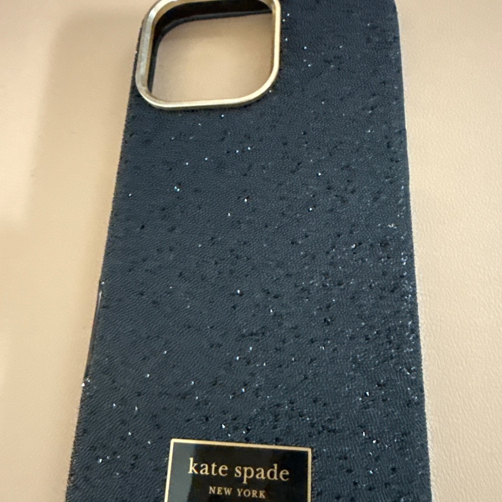 Kate Spade Black Sparkles IPhone 16 Pro Max Case